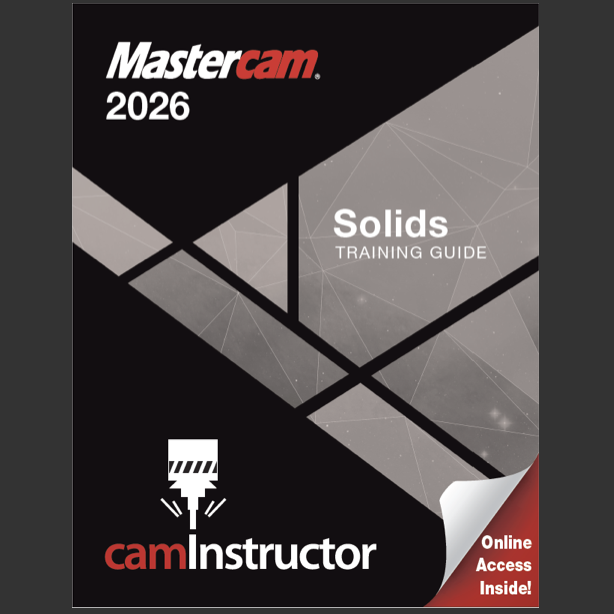 Preview of Mastercam 2026 - Solids Training Guide