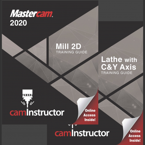 Preview of Mastercam 2020 Training Guide - Mill 2D/Lathe