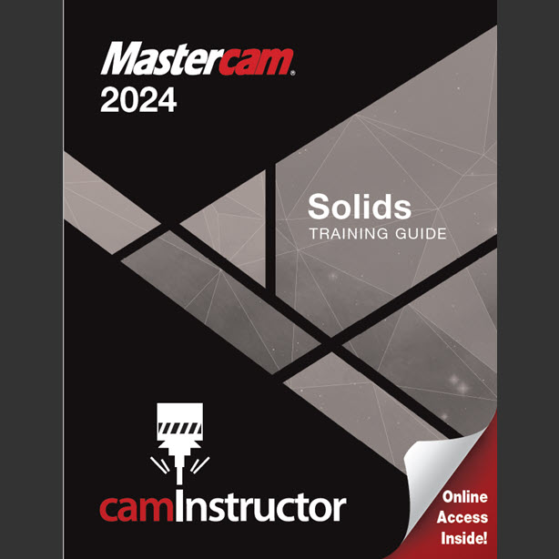 Preview of Mastercam 2024 - Solids Training Guide