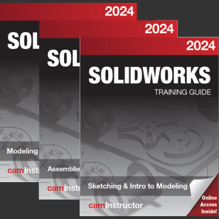 SOLIDWORKS 2024 3 Book Combo